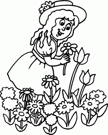 Flower Coloring Pages To Print 131 | Free Printable Coloring Pages