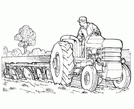 John Deere Coloring Pages To Print 120 | Free Printable Coloring Pages