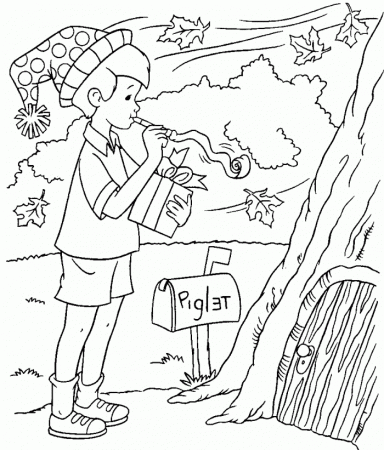 Christopher Robin Coloring Pages | 99coloring.com