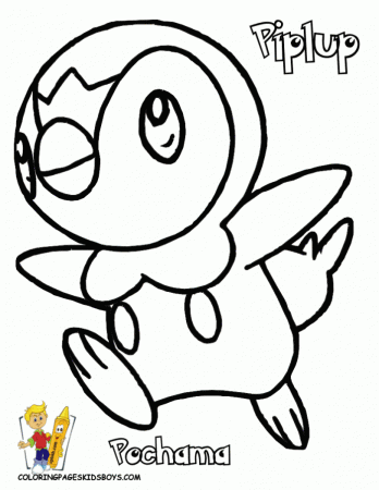 Piplup Coloring Pages | 99coloring.com