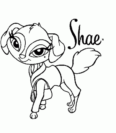 Bratz Petz Coloring Pages Free Printable Coloring Pages For Kids 