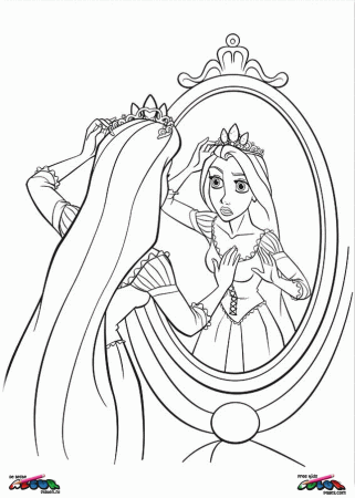 Tangled-s-coloring-pages-4 | Free Coloring Page Site