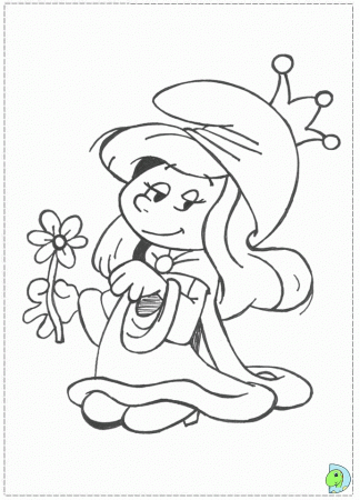 The Smurfs Coloring pages- DinoKids.