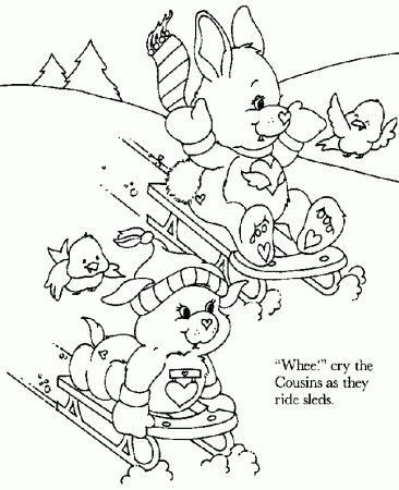 care bears cousins Colouring Pages (page 2)