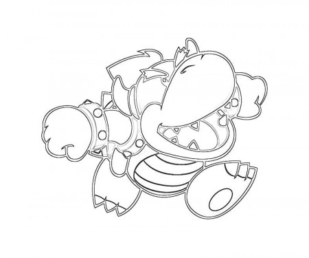 All Bowser Jr Coloring Pages
