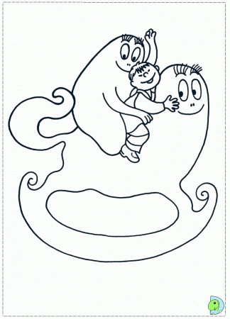 Barbapapa coloring page- DinoKids.