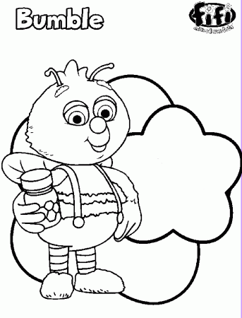Fifi & the Flowertots Coloring Pages