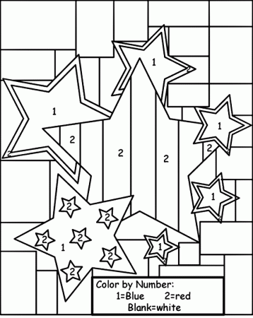 Numbers Coloring Pages (