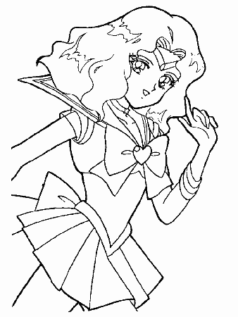 sailor sailor neptune Colouring Pages