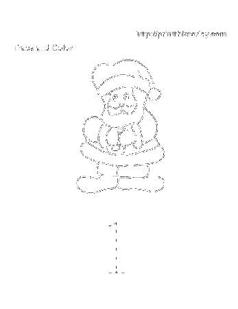three pumpkins template or coloring page