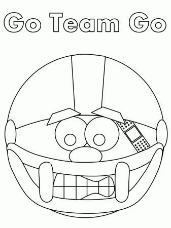 printable football sports coloring pages coloringpagebook
