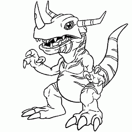Digimon Coloring Pages 11 | Free Printable Coloring Pages 