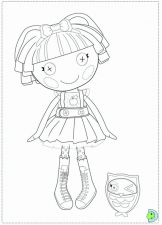 Lalaloopsy Coloring pages - DinoKids.