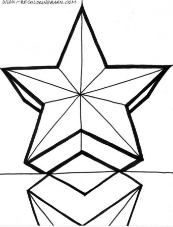 Inspirational Coloring Page Double Star | ViolasGallery.