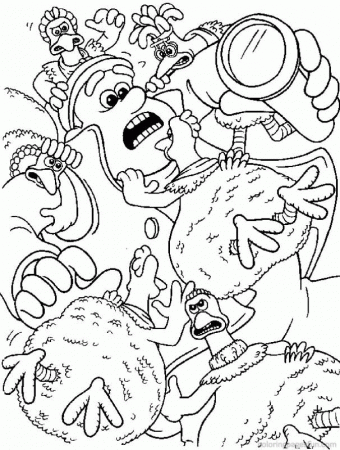 Chicken Run Coloring Pages 31 | Free Printable Coloring Pages 