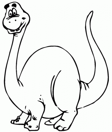 Cartoon Dinosaur Coloring Pages | 99coloring.com