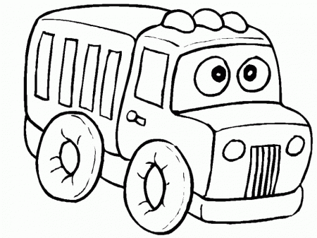 Semi Truck Coloring Pages - Coloring For KidsColoring For Kids
