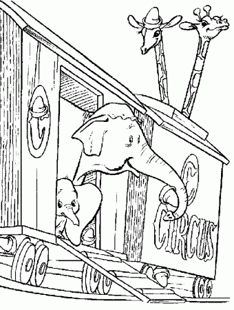 Disney Dumbo Coloring Pages #21 | Disney Coloring Pages