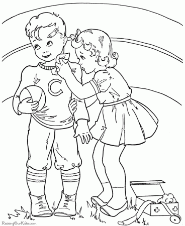 Valentine Day Colouring Sheets - 046