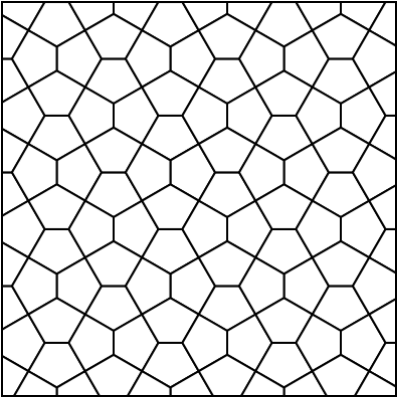 Tessellation coloring page