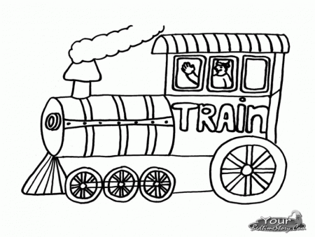 Train Coloring Sheets Train Coloring Pages When Coloring Your Cake 