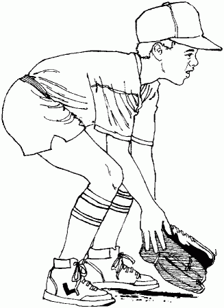 baseball coloring pages 9 / Baseball / Kids printables coloring pages