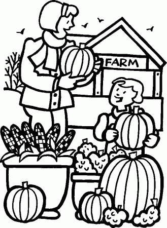 Pumpkin Patch Coloring Pages | Coloring Pages