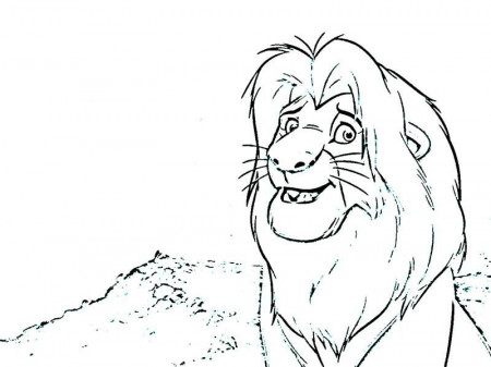 Simba Coloring Pages - Free Coloring Pages For KidsFree Coloring 