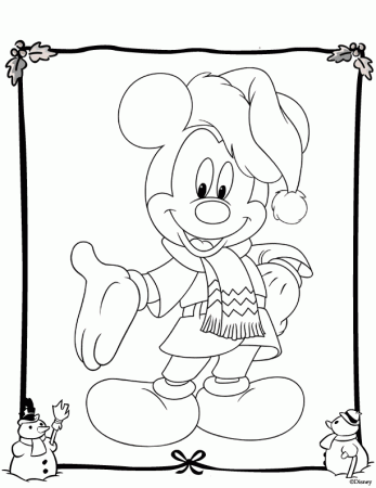 Disney Coloring Pages & Disney Characters Coloring Pages 