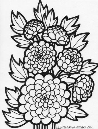 Coloring Page Flower Power Coloring Page Little Flowers Coloring 