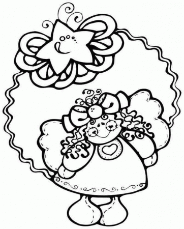 Christmas Ornament Coloring Pages Printable | Pictxeer
