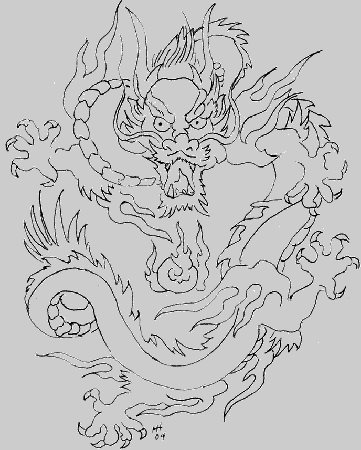 Chinese Dragon Face Coloring Pages Images & Pictures - Becuo