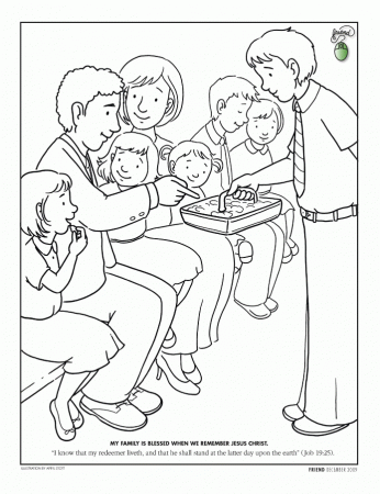 lds primary Colouring Pages