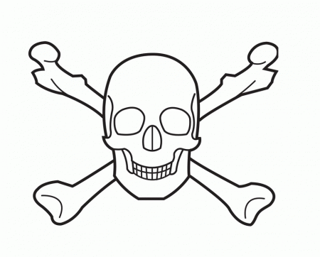 Free Printable Skull Coloring Pages For Kids 2014 | StickyPictures