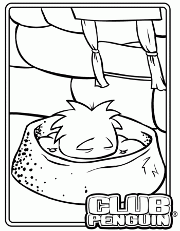 28 Puffle Coloring Pages | Free Coloring Page Site