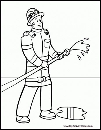 Coloring Pages: People | My Activity Maker