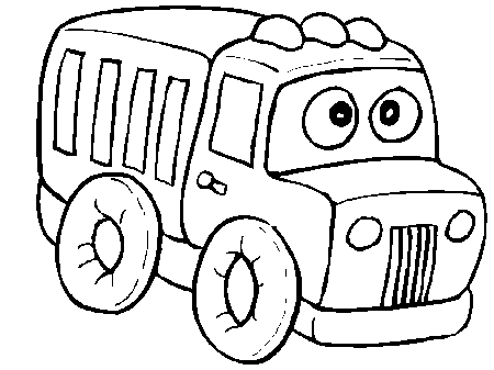 pickup truck truck coloring pages | Inspire Kids