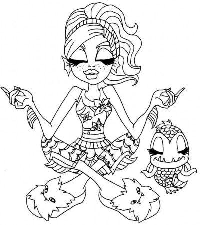 Lagoona Blue | coloring pages