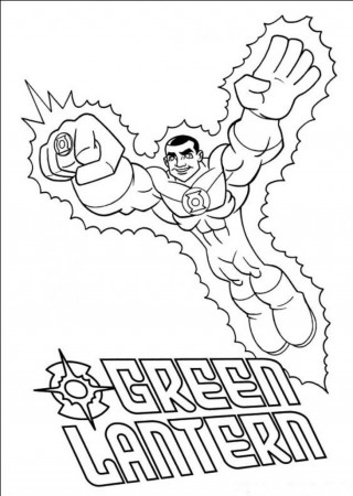 Simple Superfriends Th Coloring Pages - deColoring