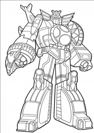 Printable Power Rangers Coloring Pages Power Rangers Dino 224770 
