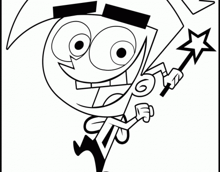 Fairly Odd Parents Colouring Pages