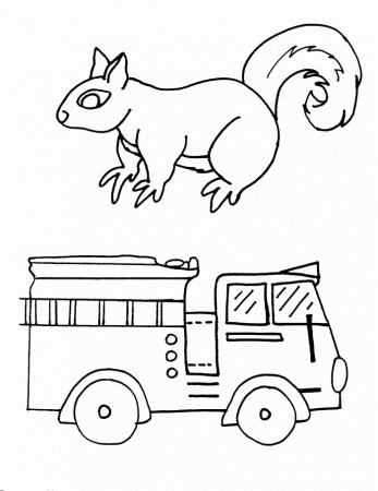 old fashion trucks Colouring Pages