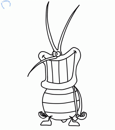 How to draw Dee Dee from Oggy and the Cockroaches | Videos.mn