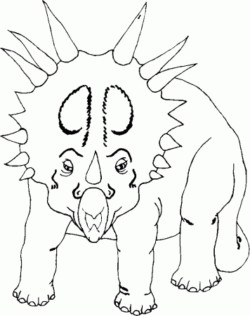 Dinosaur Coloring Pages For Kids 4 Dinosaur Coloring Pages For 