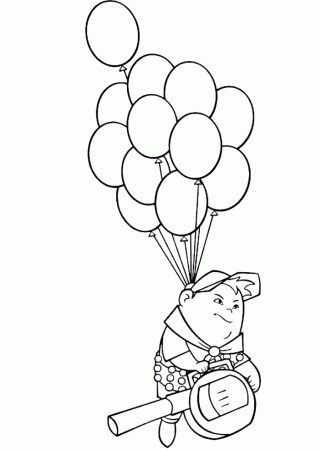 Happy Flying Train Coloring Pages - Transportation Coloring Pages 