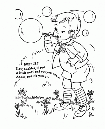 Nursery Rhyme Coloring Pages Are A Great Way To Share Fun Quality 