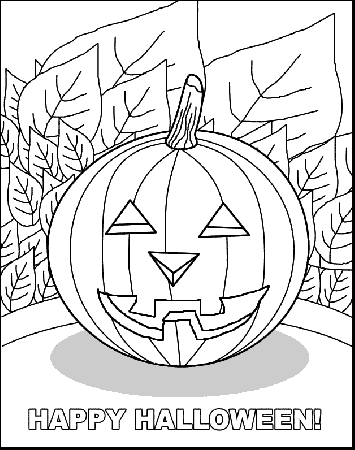 Jackolantern - Free Coloring Pages for Kids - Printable Colouring 