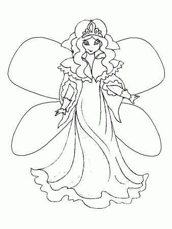 Fairy Coloring Pages to Print | kids world