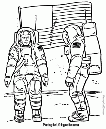 Coloring Pages Of The Moon 143 | Free Printable Coloring Pages