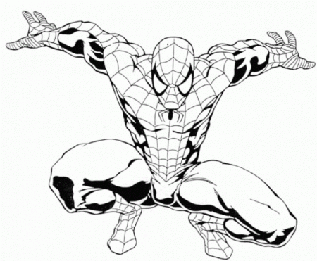 Spiderman Coloring Pages Free Printable Ultimate Spiderman 279644 